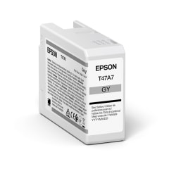 Epson Tinte T47A7 Grau, 50 ml 