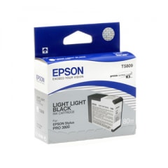 Epson Tinte T5809 Light Light Black, 80 ml