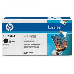 HP Toner Schwarz CE250A für Color LaserJet CP3525 CM3530, 5k