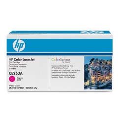 HP Toner Magenta CE263A für Color Laserjet CM4540 CP4025 CP4525, 11.000 Seiten