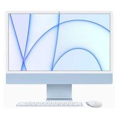 Apple iMac All-in-One-PC 24 Zoll, blau (MGPK3D)