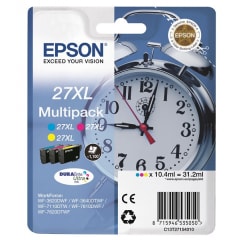 Epson Tinte 27XL Multipack CMY C13T27154010