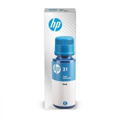 HP 31 Cyan Tintenflasche, 70 ml (1VU26AE)