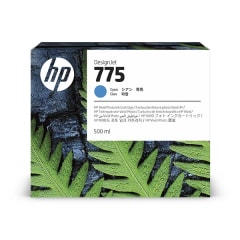 HP Tinte Nr. 775 Cyan, 500 ml