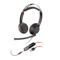 HP Poly Blackwire 5220 USB-A Stereo-Headset (80R97AA)
