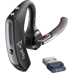 HP Poly Voyager 5200 UC USB-A Headset + BT600 Dongle TAA