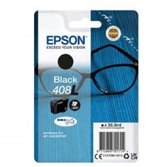 Epson Tinte 408L Schwarz für WF-C4810, 36,9 ml