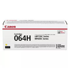 Canon Toner 064H Gelb, 10.500 Seiten