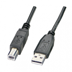 USB 2.0 Anschlusskabel, Typ A -> Typ B, 4.5 m