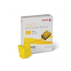 Xerox Solid Ink (6 Sticks) Yellow für ColorQube 8870 8880, 17.300 Seiten