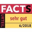 FACTS Urteil 'Sehr gut' (06-2018)
