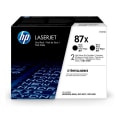 HP Tonerset 87X Schwarz für M501 M506 M527, 2x 18.000 Seiten