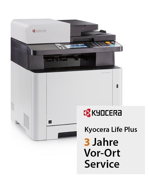 Kyocera M5526cdw + 3 Jahre Vor-Ort-Service - 30€ Sonderrabatt mit MPS, 10% Rabatt mit FlexPage, Kyocera Print Green - Kyocera Partner 870B61102R73NL3