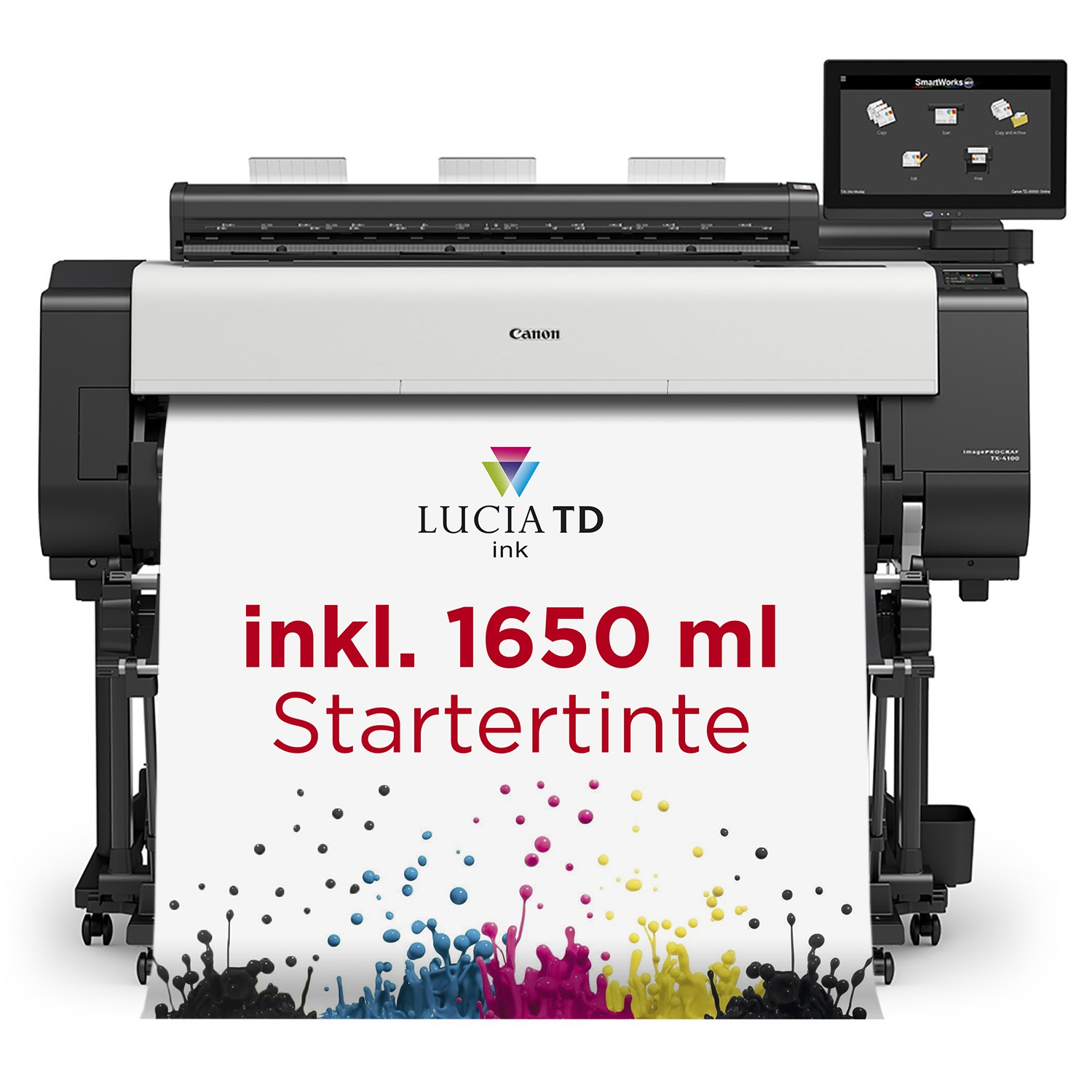 Canon imagePROGRAF TX-4100 MFP Z36 - Projektrabatt (ab 1 Stück), 100 € Gutschein, Installationsservice - Canon Partner 3909V083