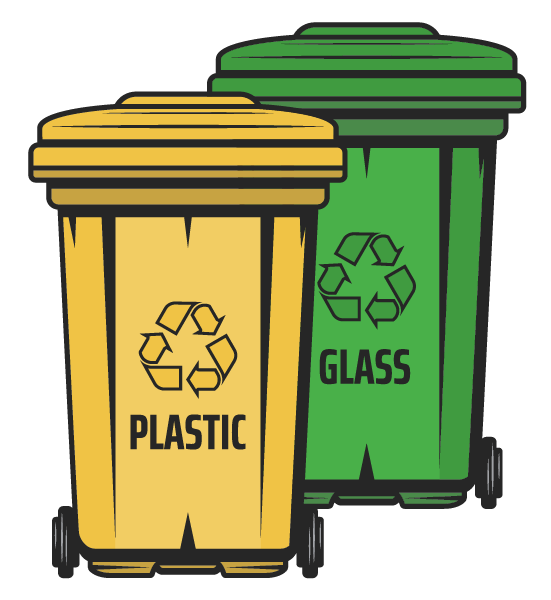 Plastik Glas Mülltrennung Blog