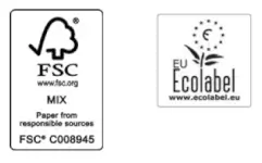 FSC-zertifiziert + EU EcoLabel