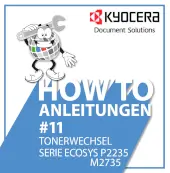 KYOCERA Tonerwechsel