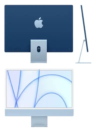 Apple iMac All-in-One-PC 24 Zoll blau
