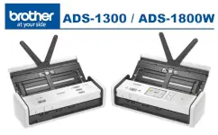 Brother ADS-1300 und ADS-1800W: zwei neue kompakte Dokumentenscanner