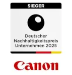 Canon Deutschland wird mit dem Deutschen Nachhaltigkeitspreis ausgezeichnet