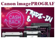 Canon Cashback- und TradeIn-Aktion für imagepRoGRAF Großformatdrucker