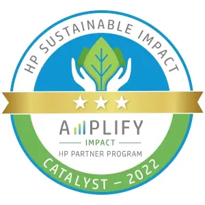 HP Amplify Impact 3-Sterne Catalyst Partner 2022