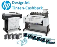 HP DesignJet Tinten-Cashback-Aktion für T630, T650, T1600, T1700 und T2600