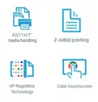 HP PageWide Managed Color MFP E77660z Features