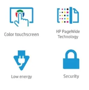 HP PageWide Managed Color MFP E58650 Features