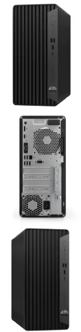 HP Pro 400 Tower G9 PCl Desktop-PC Produktansichten