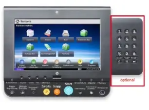 Kyocera TASKalfa 4012i Touchscreen