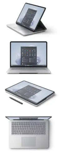 Microsoft Surface Laptop Studio 2 Produktansichten