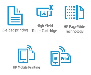 HP PageWide Managed P57750dw Features