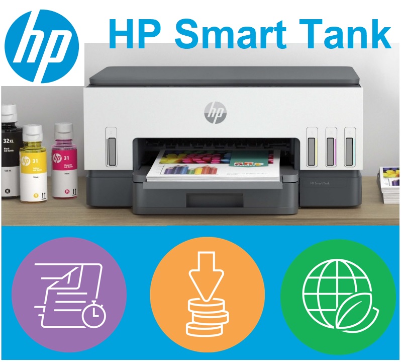 HP Smart Tank - All-in-One-Drucker - produktiv, sparsam, ökologisch