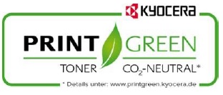 Kyocera Print Green - CO2-neutral drucken