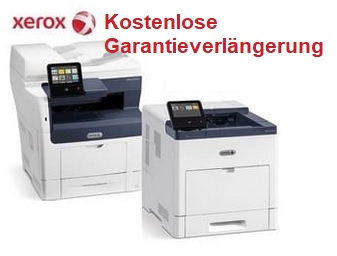 Xerox kostenlose Garantieverlängerung für Drucker und Multifunktionssysteme